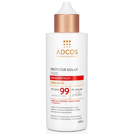 Adcos Protetor Solar Fluido FPS99 Tonalizante 40ml 9920