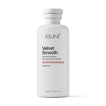 Keune Velvet Smooth Shampoo 300ml Cabelos Danificados Frizz