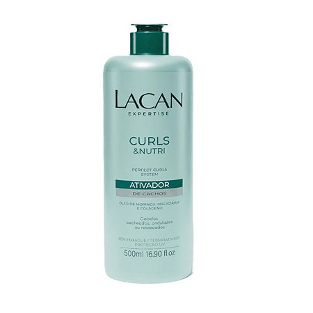 Lacan Ativador de Cachos Curls & Nutri 500ml