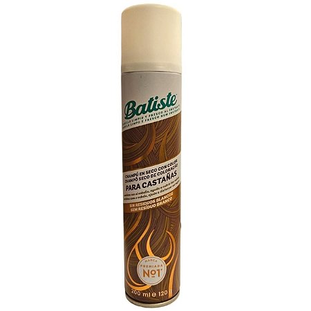 Batiste Shampoo a Seco Color Brunette Cabelo Castanho 200ml