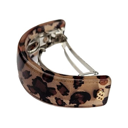 Presilha Cabelo Bianca Arco Lua Cheia Onça 00 316 T26
