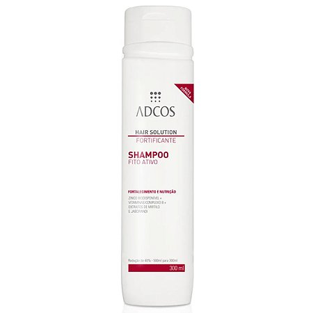 Adcos Hair Sol Shampoo Fito Ativo Fortificante 300ml 8572