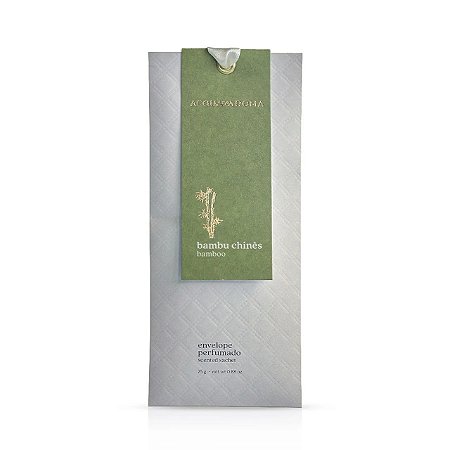 Sachê Envelope Perfumado Bambu Chinês Acqua Aroma 25g