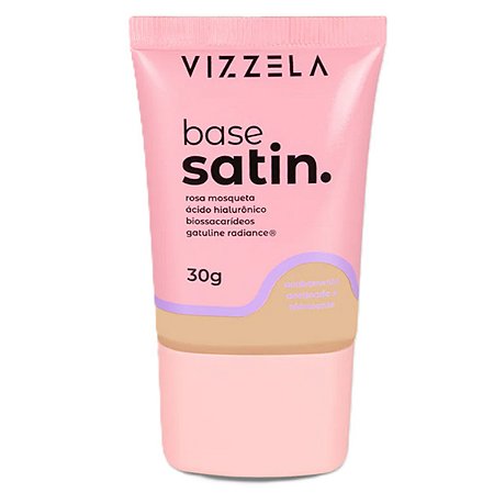 Base Líquida Satin Cor 05 Vegana Acabamento Acetinado