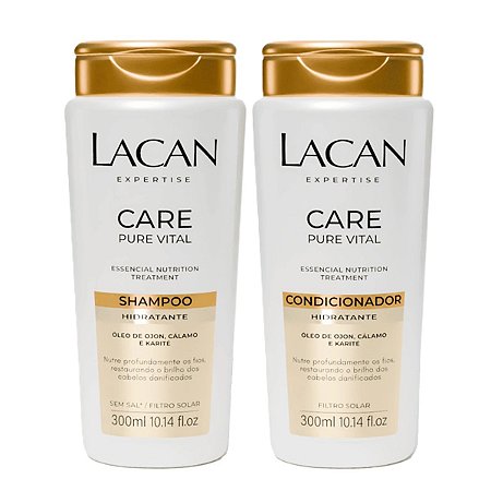 Lacan Kit Shampoo Hidratante + Condicionador Care Pure Vital
