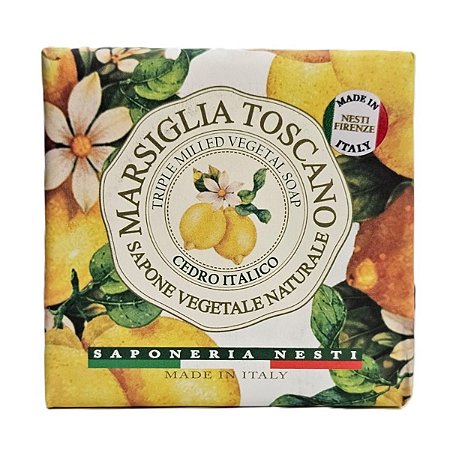Nesti Dante Sabonete Marsiglia Toscano Cedro Italico 200g