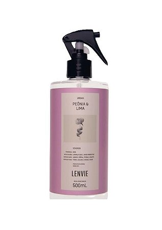 Lenvie Água Perfumada Peônia e Lima Floral Cítrico 500ml
