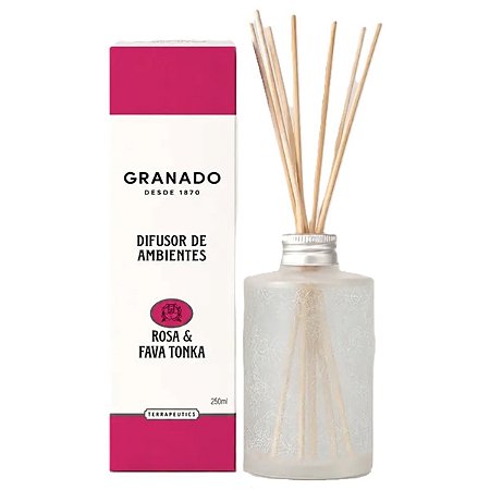 Granado Difusor de Ambiente Rosa e Fava Tonka 250ml