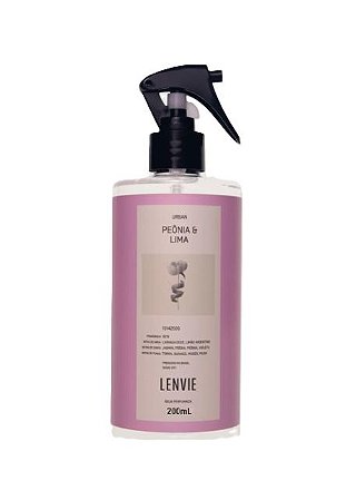 Lenvie Água Perfumada Pêonia e Lima 200ml