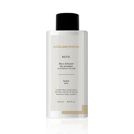 Refil Difusor Ambiente Bebê Acqua Aroma 120ml