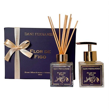 Kit Difusor e Sab Líquido Flor de Figo 120ml Dani Fernandes
