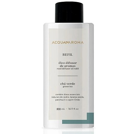 Refil Difusor Ambiente Chá Verde Dia Dia Acqua Aroma 5000ml