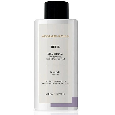 Refil Difusor Ambiente Lavanda Dia Dia Acqua Aroma 500ml