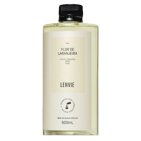 Lenvie Refil Difusor Ambiente Max Flor de Laranjeira 500ml