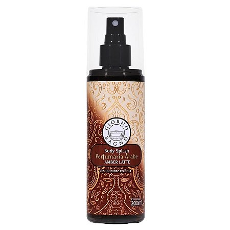 Body Splash Giorno Bagno Amber Latte 200ml
