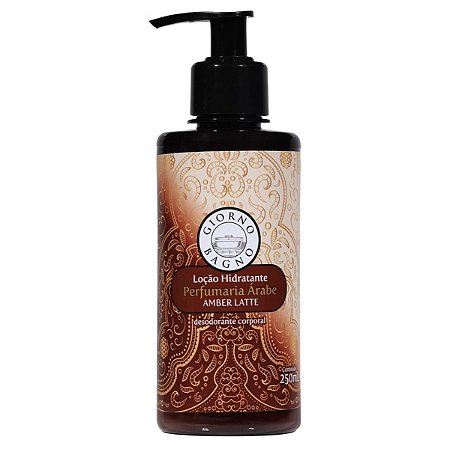 Giorno Bagno Loção Hidratante Amber Latte 250ml