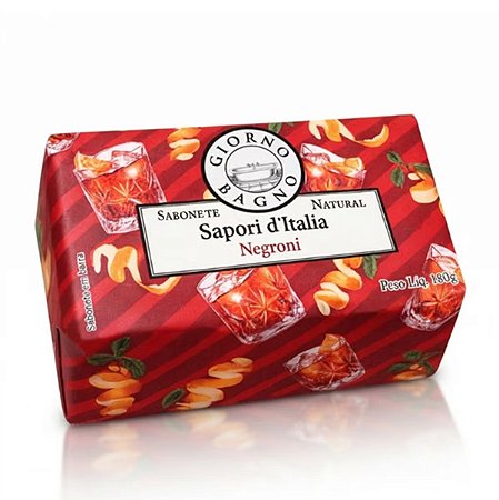 Sabonete Barra Giorno BagnoSapori d'Italia Negroni 180g