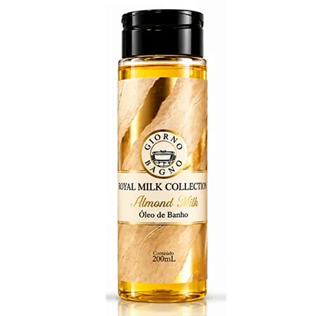 Óleo Banho Milk Almond Giorno Bagno 200ml Royal Milk Collect