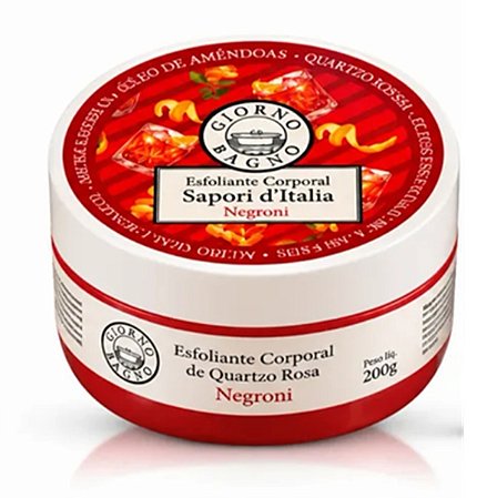 Esfoliante Corporal Negroni 200g Giorno Bagno