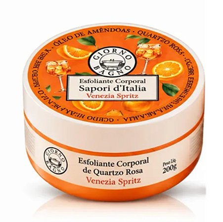 Esfoliante Corporal Venezia Spritz 200g Giorno Bagno