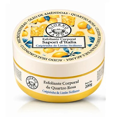 Esfoliante Corp Capirinha Limão Siciliano 200g Giorno Bagno