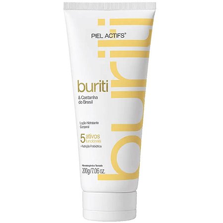 Piel Actifs Loção Hidratante Corporal Buriti e Castanha 220g
