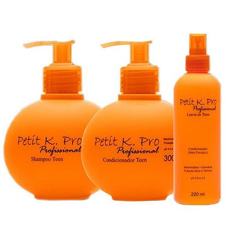 Kpro Petit - Kit Shampoo Condicionador e Leave-in