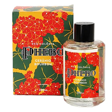 Phebo Colônia Gerânio Burbon 200ml