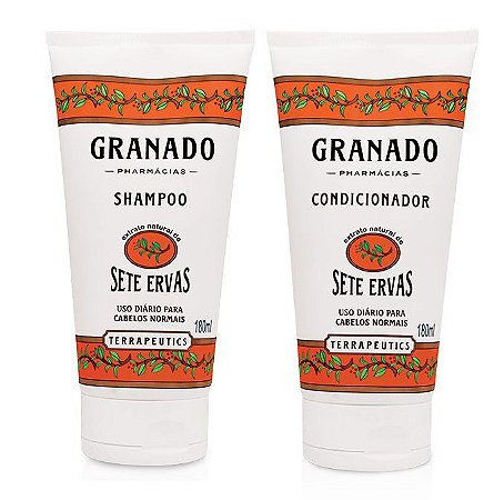 Granado Kit Shampoo e Condicionador Sete Ervas