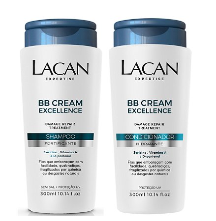 Lacan BB Cream - Kit Shampoo e Condicionador