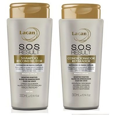 Lacan SOS Result - Kit  Shampoo e Condicionador