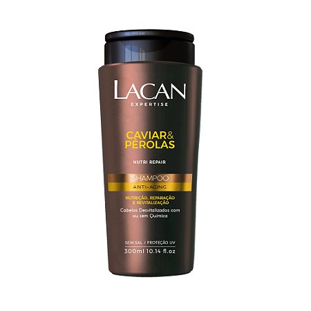 Lacan Caviar e Pérolas - Shampoo Anti-Aging 300ml
