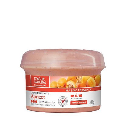 Dagua Natural Creme Esfoliante Forte Abrasão Apricot 300g