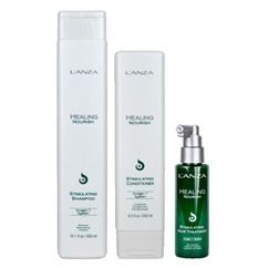 Lanza Healing Nourish Stimulating - Kit Shampoo Condicionador e Hair Treatment