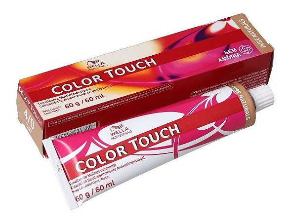 Wella Color Touch Tonalizante 4/0 Castanho Médio 60g