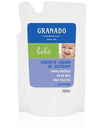 Granado Bebê Refil Sabonete Líquido Lavanda 250ml