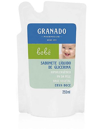 Granado Bebê Refil Sabonete Líquido Erva-doce 250ml