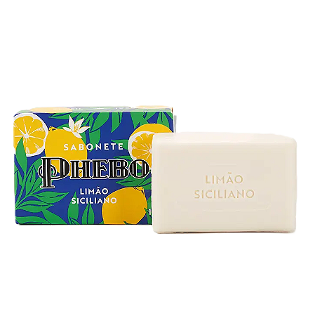 Phebo Sabonete Barra Limão Siciliano 100g