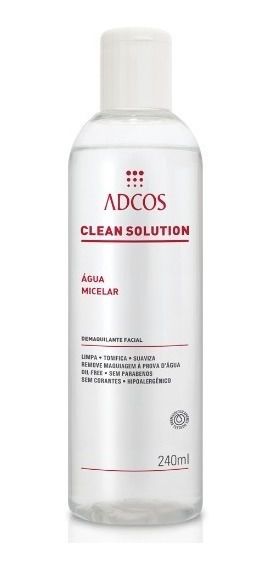 Adcos Clean Solution - Água Micelar 240ml