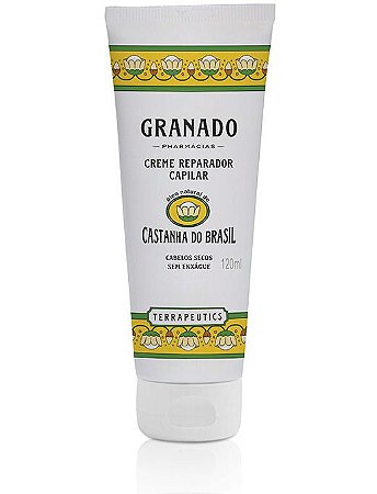 Granado Creme Reparador Capilar Castanha do Brasil 120ml