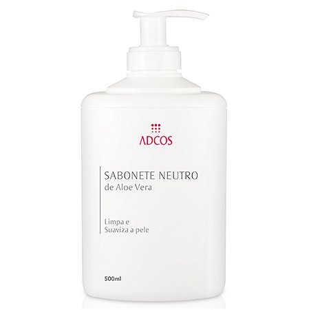 Adcos Sabonete Neutro de Aloe Vera 500ml