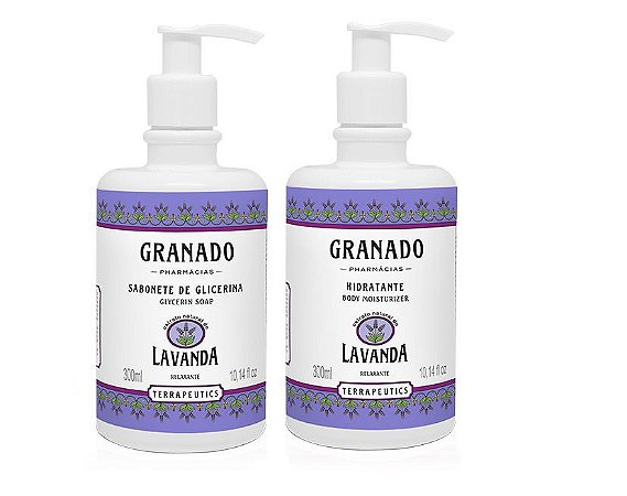 Granado Kit Lavanda Sabonete Líquido e Hidratante
