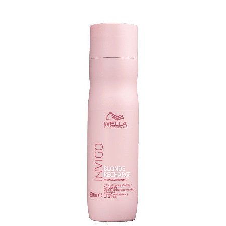 Wella Invigo Blonde Recharge Shampoo 250ml