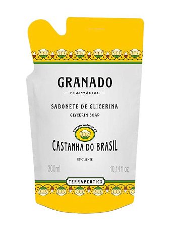 Granado Refil Sabonete Líquido Castanha do Brasil 300ml