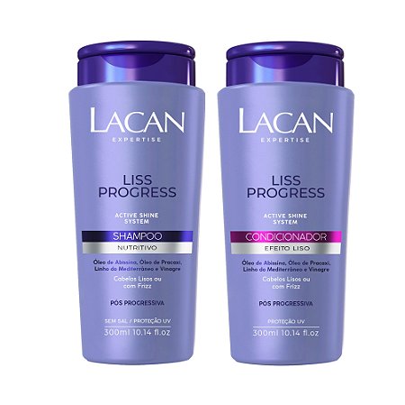 Lacan Liss Progress - Kit Shampoo e Condicionador