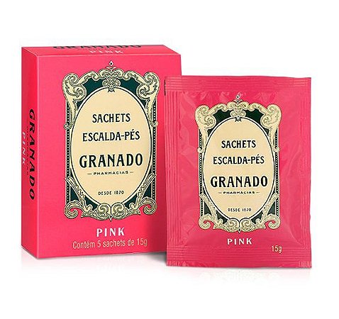 Granado Pink Sachets Escalda-pés 5x15g