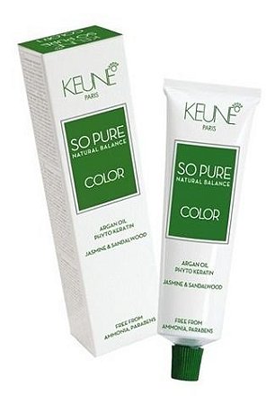 Keune So Pure Color 8.1 Louro Claro Cinza 60ml