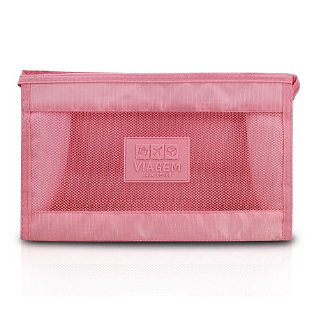 Jacki Design Necessaire de Viagem - Rosa