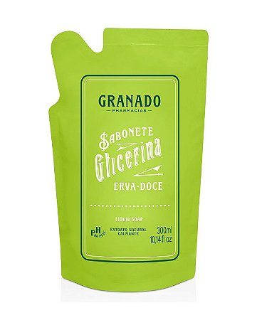 Granado Refil Sabonete Líquido Erva-doce 300ml