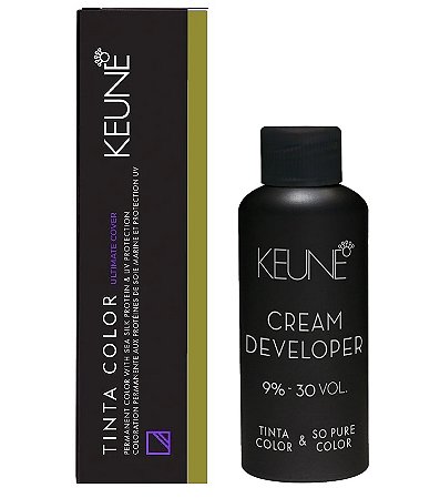 Keune Tinta Color UC 6.35 Louro Escuro Chocolate + Developer 30vol